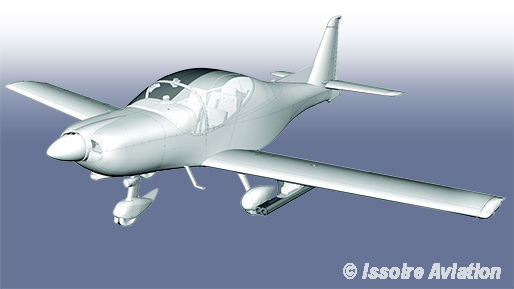 Developpement avion carbone Apm 50