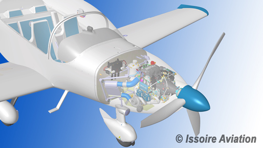 Motorisation aviation avion carbone Apm
