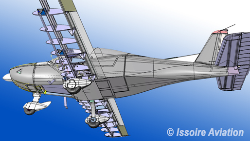 Structure avion carbone Apm